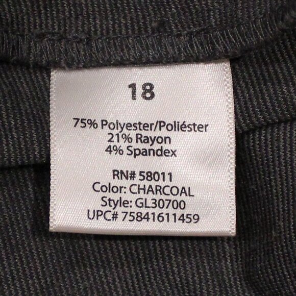 Gray Skirt - Sz 18 - Picture 4 of 5